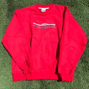Vintage FILA Pullover Sweatshirt 90’s Y2K